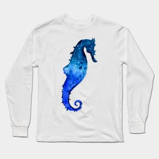 Persian Blue Seahorse Long Sleeve T-Shirt